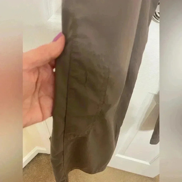 Patagonia Solimar Womens 6 Roll Up Stretch Camping Hiking Pants Beige Khaki SZ S - Picture 4 of 14